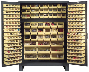 STORAGE CABINET-227 BINS 24 X 84